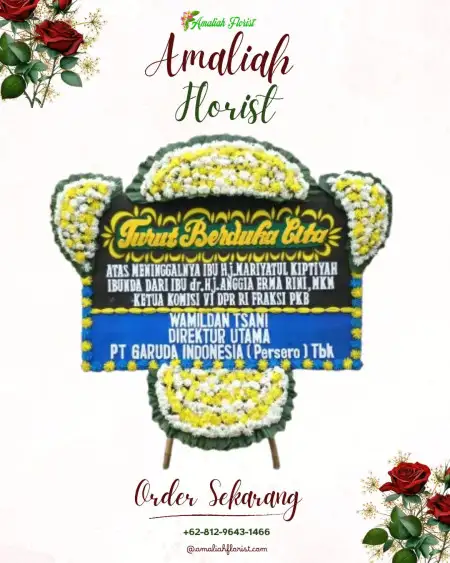 Papan Bunga Duka Karekan